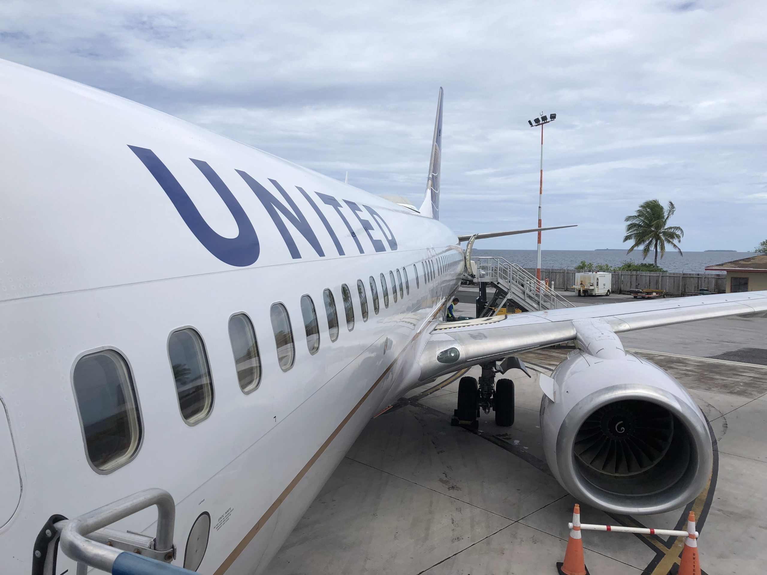 United Flies First RNP Procedures in Micronesia